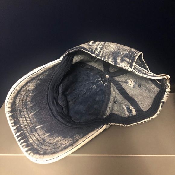 Distressed Denim Hat / Cap - Picture 4 of 4